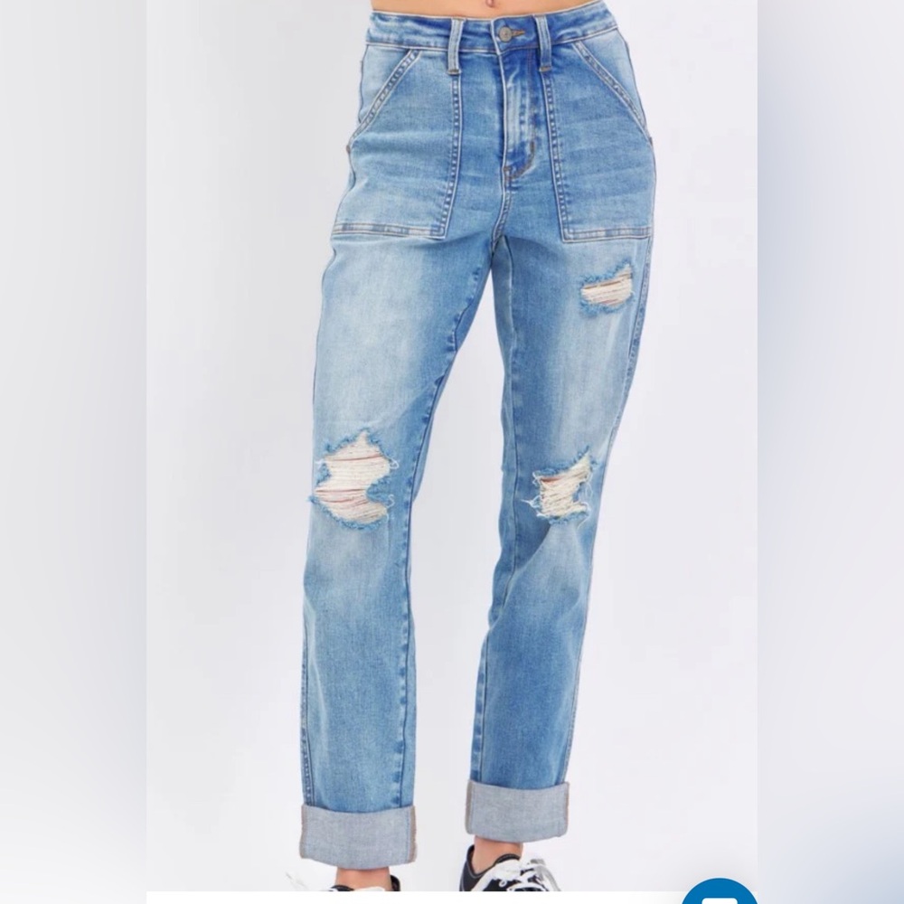 NWT denim joggers